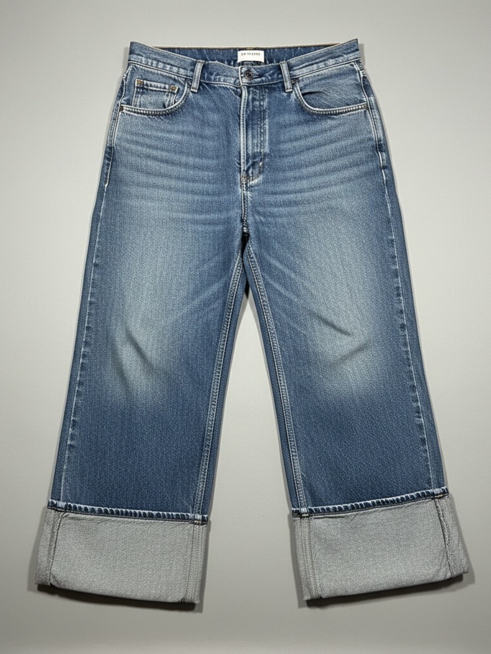 Free People – We The Free Final Countdown Cuffed Jeans - Size 29 - A142 - Picture 4 of 7